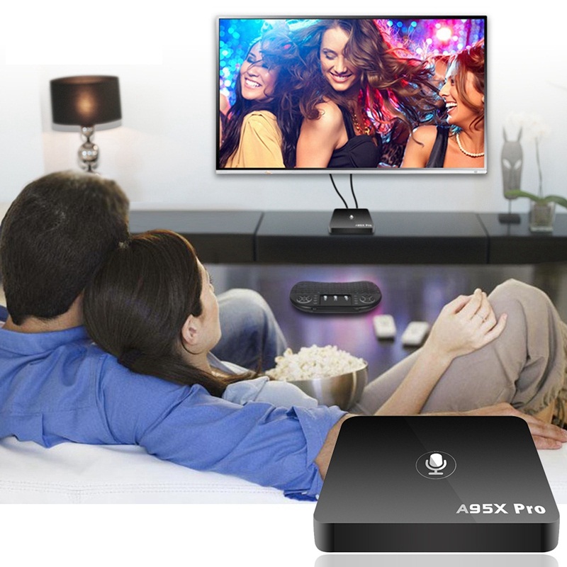 Enybox a95x pro - TV box thông minh điều khiển bằng giọng nói